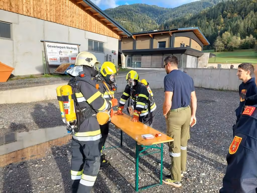 Atemschutzübung des Oberen Abschnittes, Bild 4