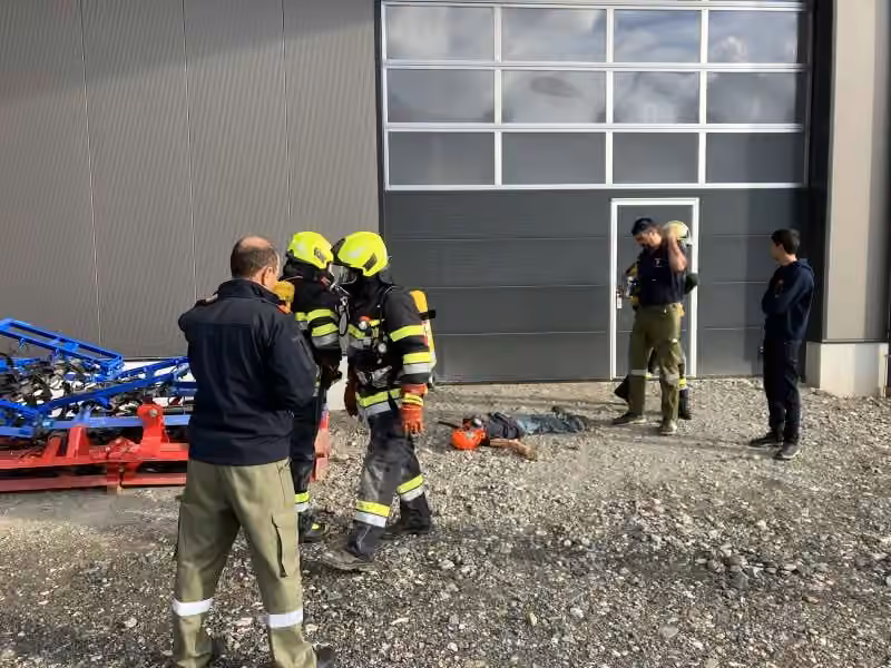Atemschutzübung des Oberen Abschnittes, Bild 6