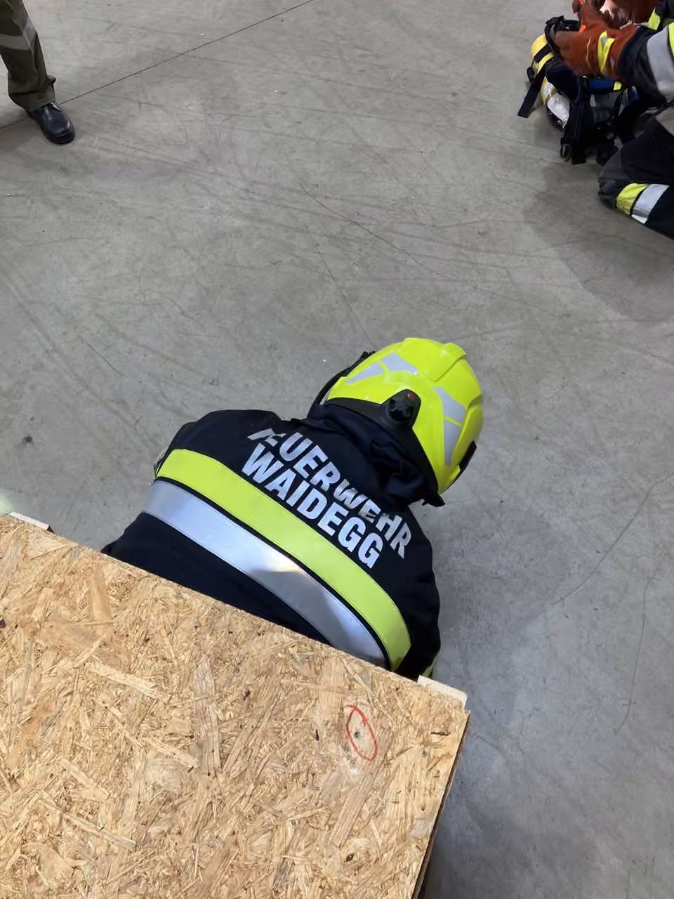 Atemschutzübung des Oberen Abschnittes, Bild 8