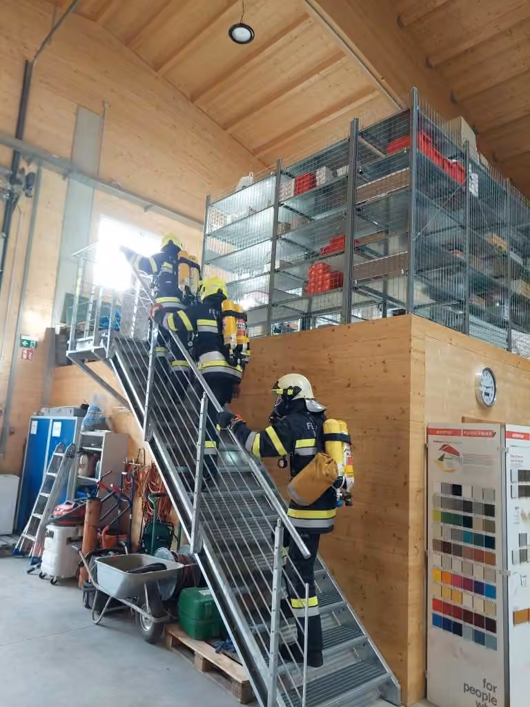 Atemschutzübung des Oberen Abschnittes, Bild 19