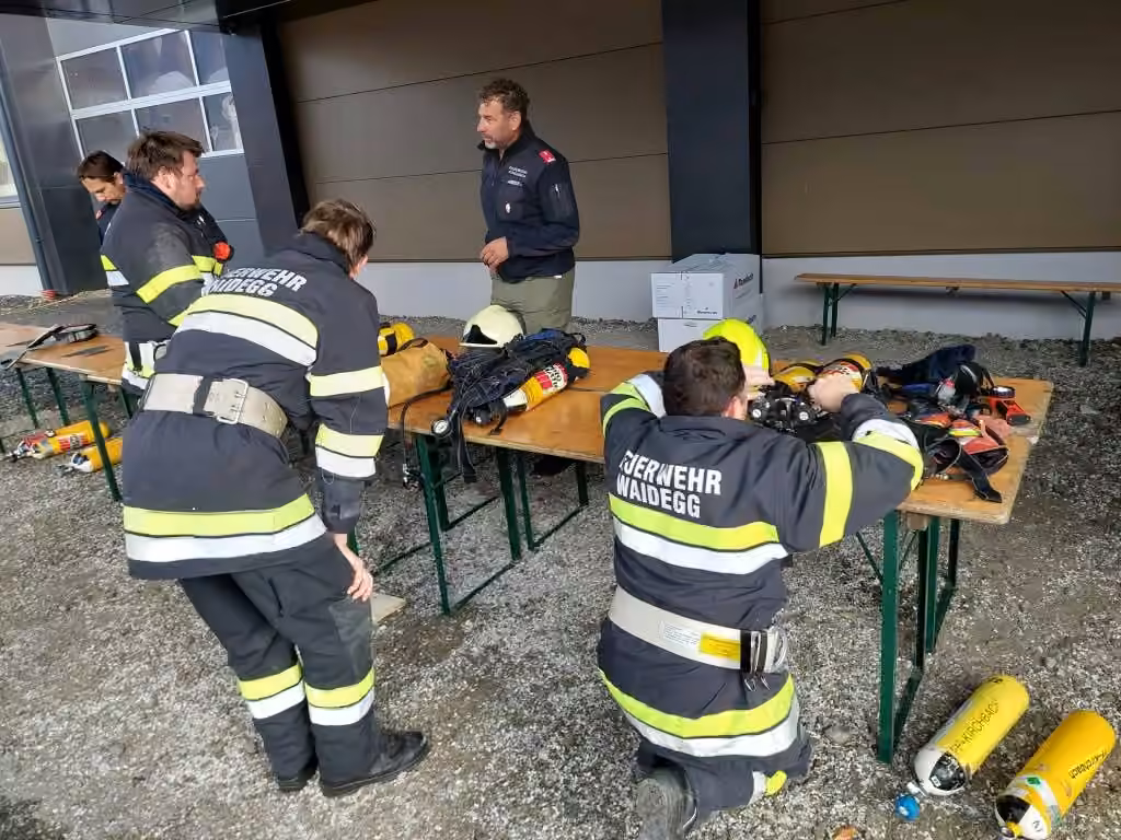 Atemschutzübung des Oberen Abschnittes, Bild 25