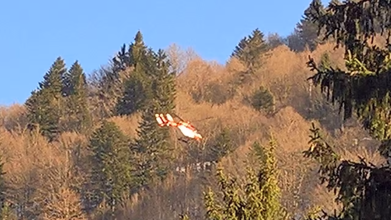 Brüder stürzten in Graben, Bild 1