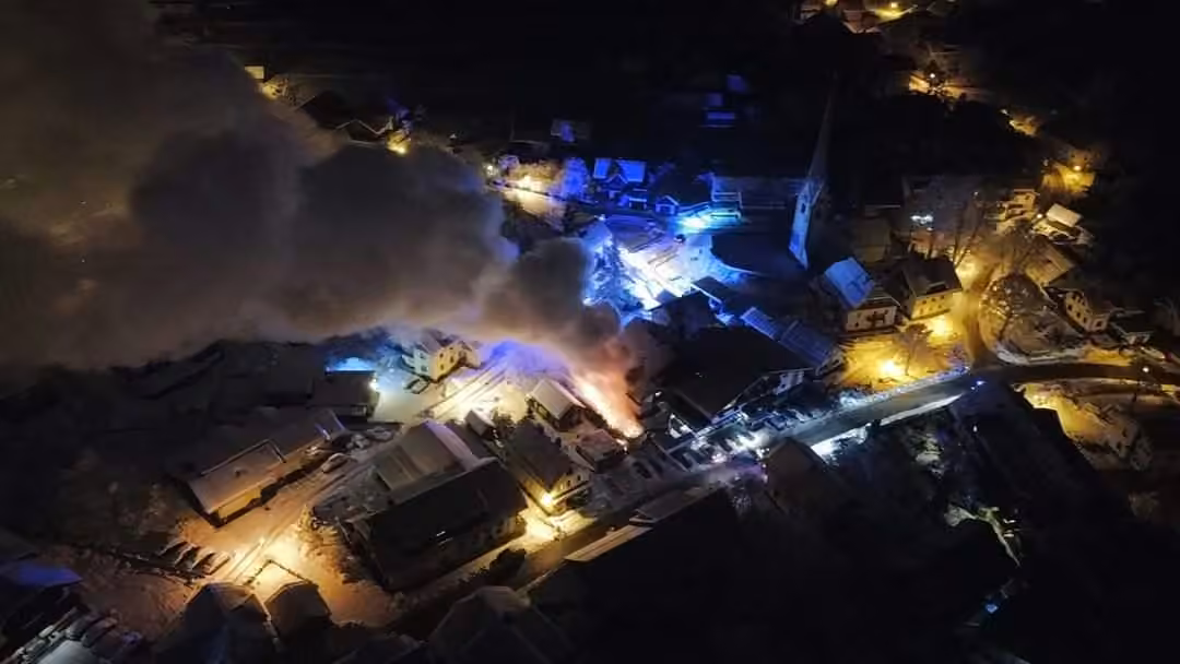Brandeinsatz in Tröpolach, Bild 1