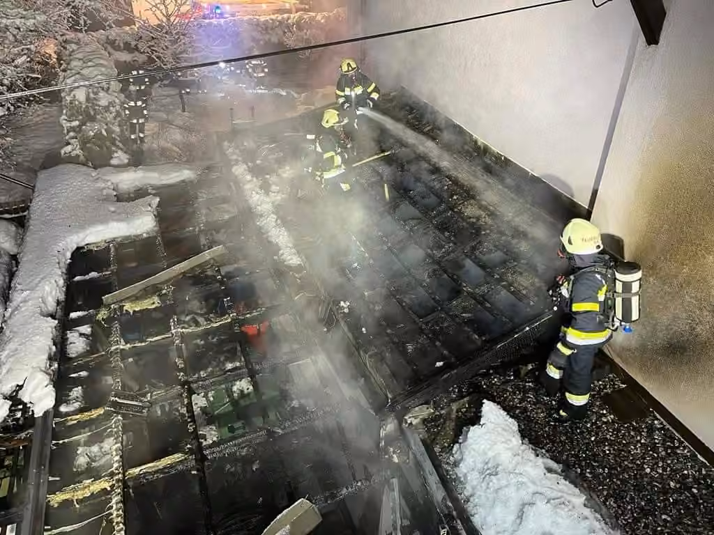 Brandeinsatz in Tröpolach, Bild 5