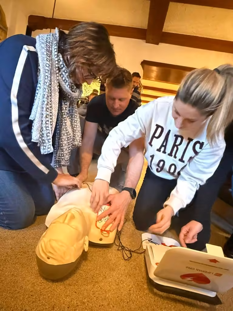 Defibrillator Einschulung, Bild 4