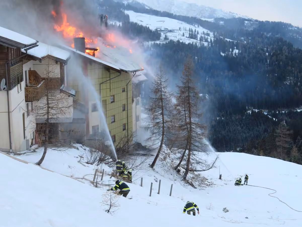 Hotelbrand am Nassfeld, Bild 5