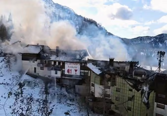 Hotelbrand am Nassfeld, Bild 7