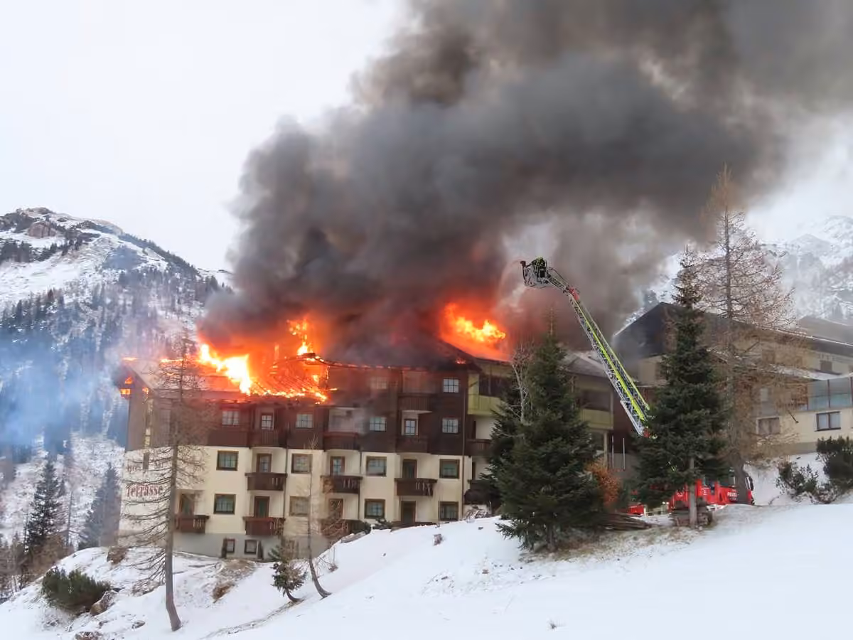Hotelbrand am Nassfeld, Bild 9