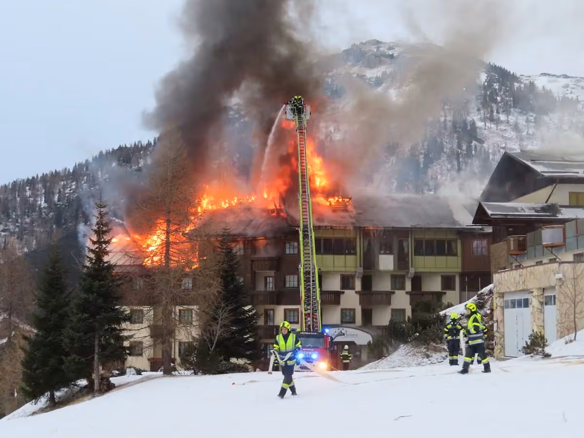 Hotelbrand am Nassfeld, Bild 16